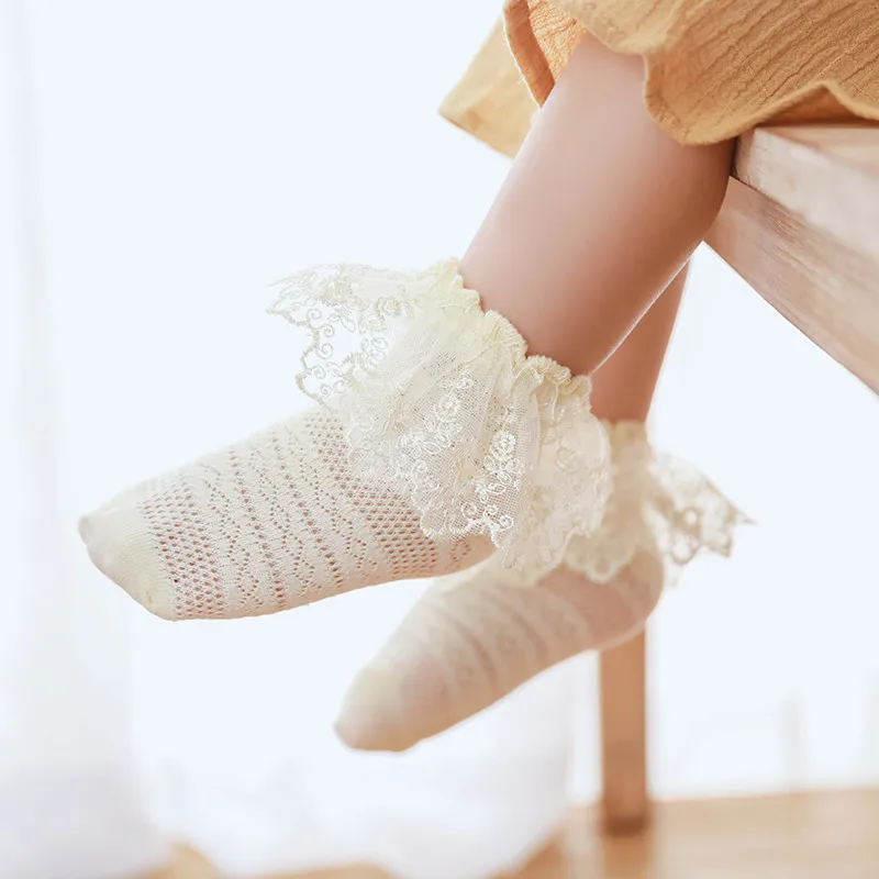 Summer Baby Cotton Mesh Socks Girls Solid Color With Lovely LaceWork Infant Baby Breathable Sock Kids 0-5Years
Summer Baby Cotton Mesh Socks Girls Solid Color With Lovely LaceWork Infant Baby Breathable Sock Kids 0-5Years