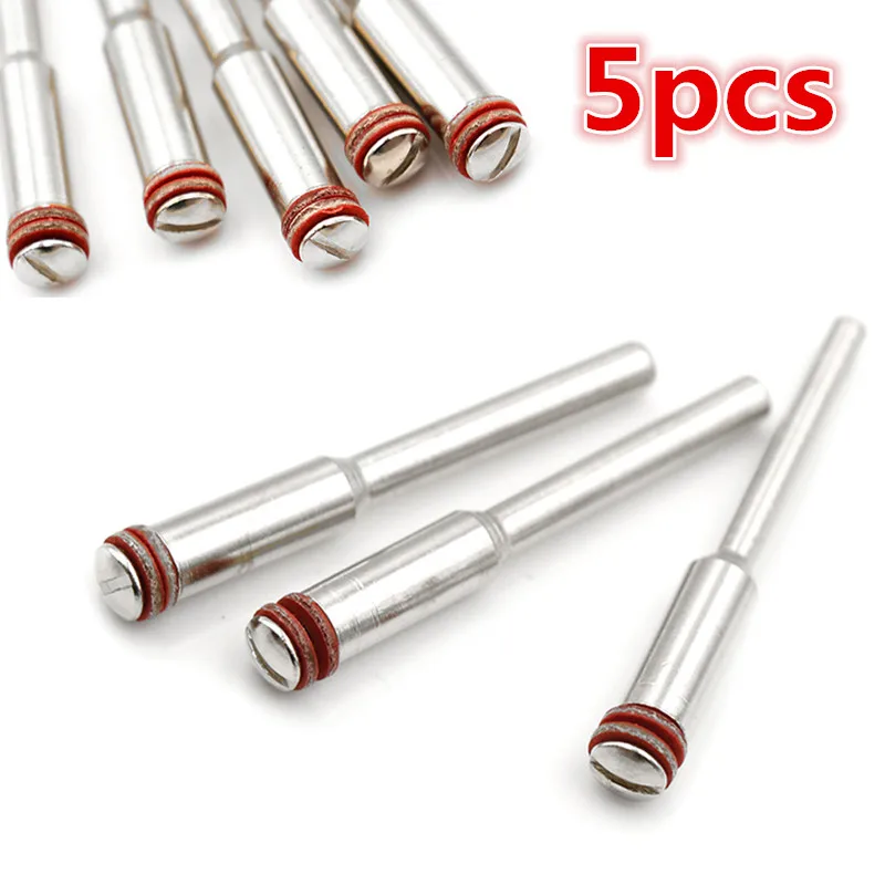 New 5Pcs Steel Screw Mandrel Shank Cut-off Wheel Holder For Shaft Tool Shaft Length 35mm Dia 2.35mm 3.0mm 3.17mm
New 5Pcs Steel Screw Mandrel Shank Cut-off Wheel Holder For Shaft Tool Shaft Length 35mm Dia 2.35mm 3.0mm 3.17mm