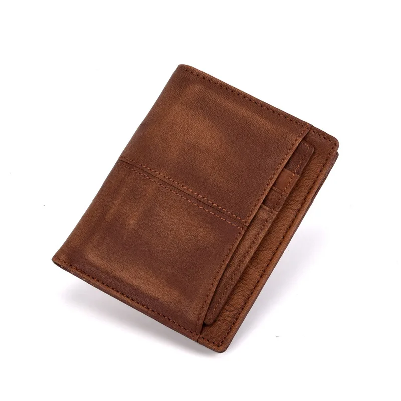 Joyir Male Wallet Men Vintage Genuine Leather Men's Wallets Thin Mini Wallet Male Coin Purse Men's Pure color purses& wallets
Joyir Male Wallet Men Vintage Genuine Leather Men's Wallets Thin Mini Wallet Male Coin Purse Men's Pure color purses& wallets