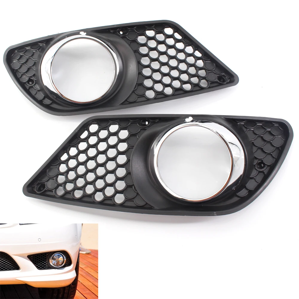 Front Bumper Fog Light Lamp Grille Grill For MERCEDES C-Class W204 2008-2010 Pre-Facelift (for cars with AMG Styling Package)
Front Bumper Fog Light Lamp Grille Grill For MERCEDES C-Class W204 2008-2010 Pre-Facelift (for cars with AMG Styling Package)