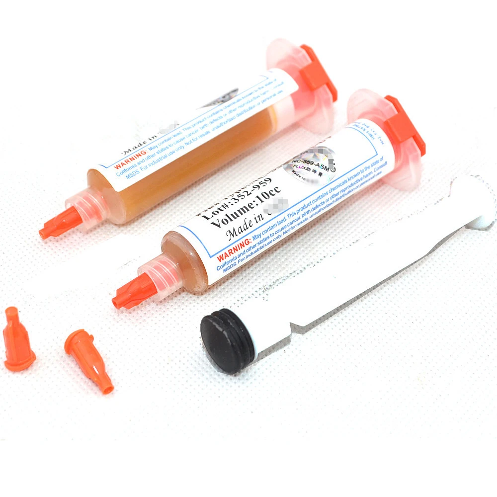 High Quality 2pcs/lot 559 10cc NC-559-ASM-UV Help Flux paste lead-free solder paste solder flux + Needles
High Quality 2pcs/lot 559 10cc NC-559-ASM-UV Help Flux paste lead-free solder paste solder flux + Needles