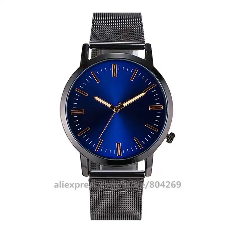 Wholesale Fashion Men Blue Business Mesh Watch Women Dress Quartz Wristwatches New Lady Students No Logo Mesh Watches 920162
Wholesale Fashion Men Blue Business Mesh Watch Women Dress Quartz Wristwatches New Lady Students No Logo Mesh Watches 920162