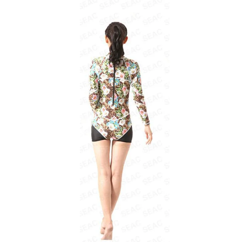 Woman Summer Beach Long Sleeve Printed Rash Guard Swimming Suit for Women UV Sun Protection Rashguard One Piece Surfing Suits
Woman Summer Beach Long Sleeve Printed Rash Guard Swimming Suit for Women UV Sun Protection Rashguard One Piece Surfing Suits
