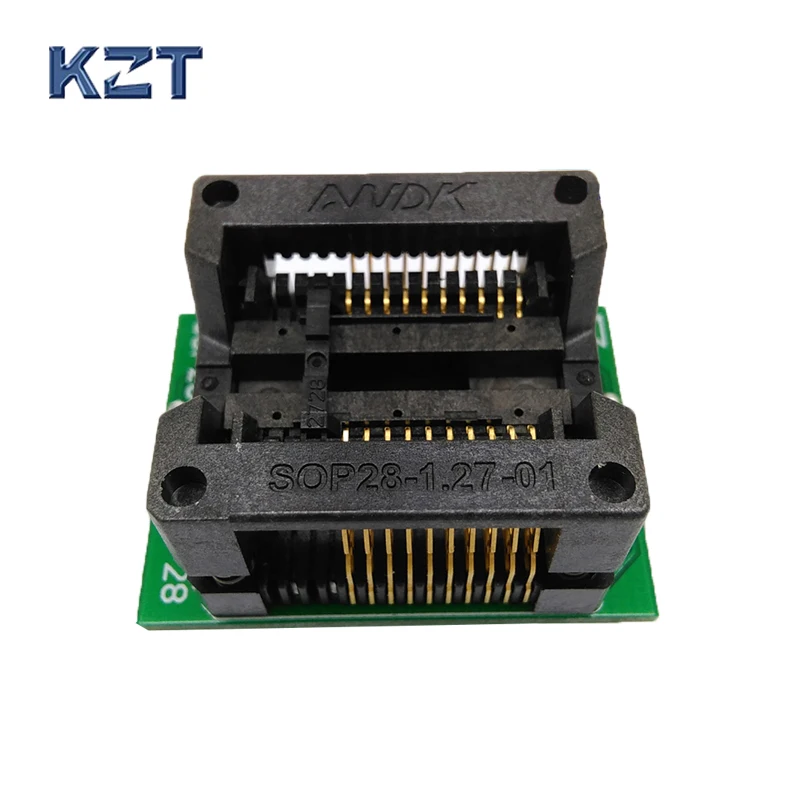 SOP20 SOIC 20 SO20 to DIP20 Programming Socket Pitch 1.27m IC Body Width 7.5mm 300mil Flash Test Socket Adapter
SOP20 SOIC 20 SO20 to DIP20 Programming Socket Pitch 1.27m IC Body Width 7.5mm 300mil Flash Test Socket Adapter