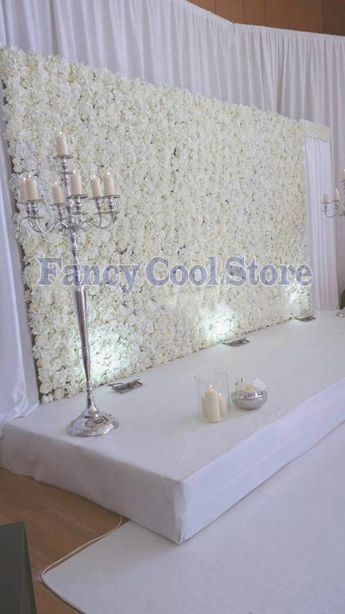 White Wedding Flower Wall Flower with Stand Rose & Hydrangeas Backdrop with Metal Folded Pipe Stand
White Wedding Flower Wall Flower with Stand Rose & Hydrangeas Backdrop with Metal Folded Pipe Stand
