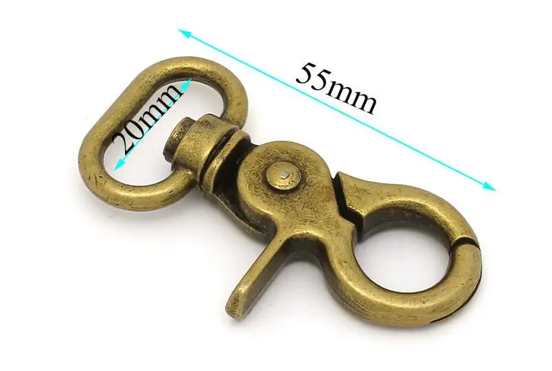 20mmx55mm Antique brass trigger snap for bag, hardware accessories, handbag hook swivel clasp Dog clip Hook Metal Clip Buckle
20mmx55mm Antique brass trigger snap for bag, hardware accessories, handbag hook swivel clasp Dog clip Hook Metal Clip Buckle