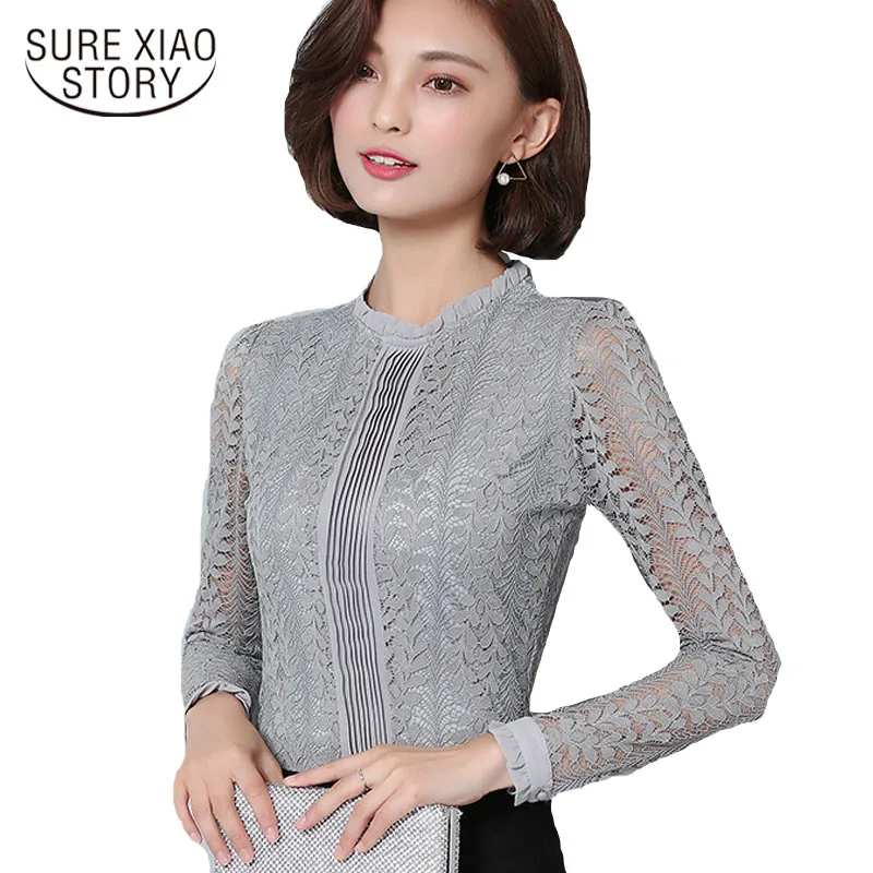 Fashion woman blouses 2021 long sleeve hollow lace blouse shirt autumn lace tops slim fashion office lady women shirts C903 30
Fashion woman blouses 2021 long sleeve hollow lace blouse shirt autumn lace tops slim fashion office lady women shirts C903 30
