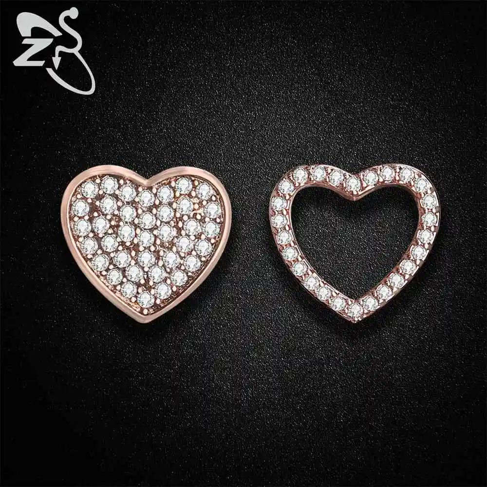 2017 Rose Gold Color Heart Earings for Women Jewelry Cubic Zirconia Crystal Stud Earrings for Bridal Party Wedding Earring Gift
2017 Rose Gold Color Heart Earings for Women Jewelry Cubic Zirconia Crystal Stud Earrings for Bridal Party Wedding Earring Gift