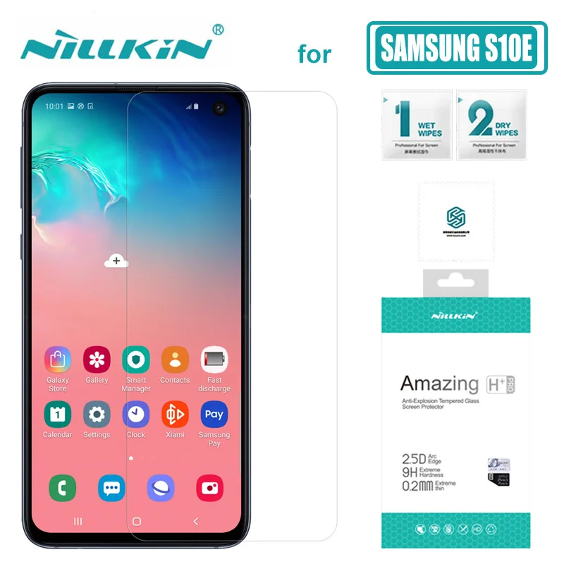Nillkin for Samsung Galaxy S10E Glass 9H+ Pro Tempered Glass Screen Protector Ultra-Thin For Samsung Galaxy S10 E S10 Lite Glass
Nillkin for Samsung Galaxy S10E Glass 9H+ Pro Tempered Glass Screen Protector Ultra-Thin For Samsung Galaxy S10 E S10 Lite Glass