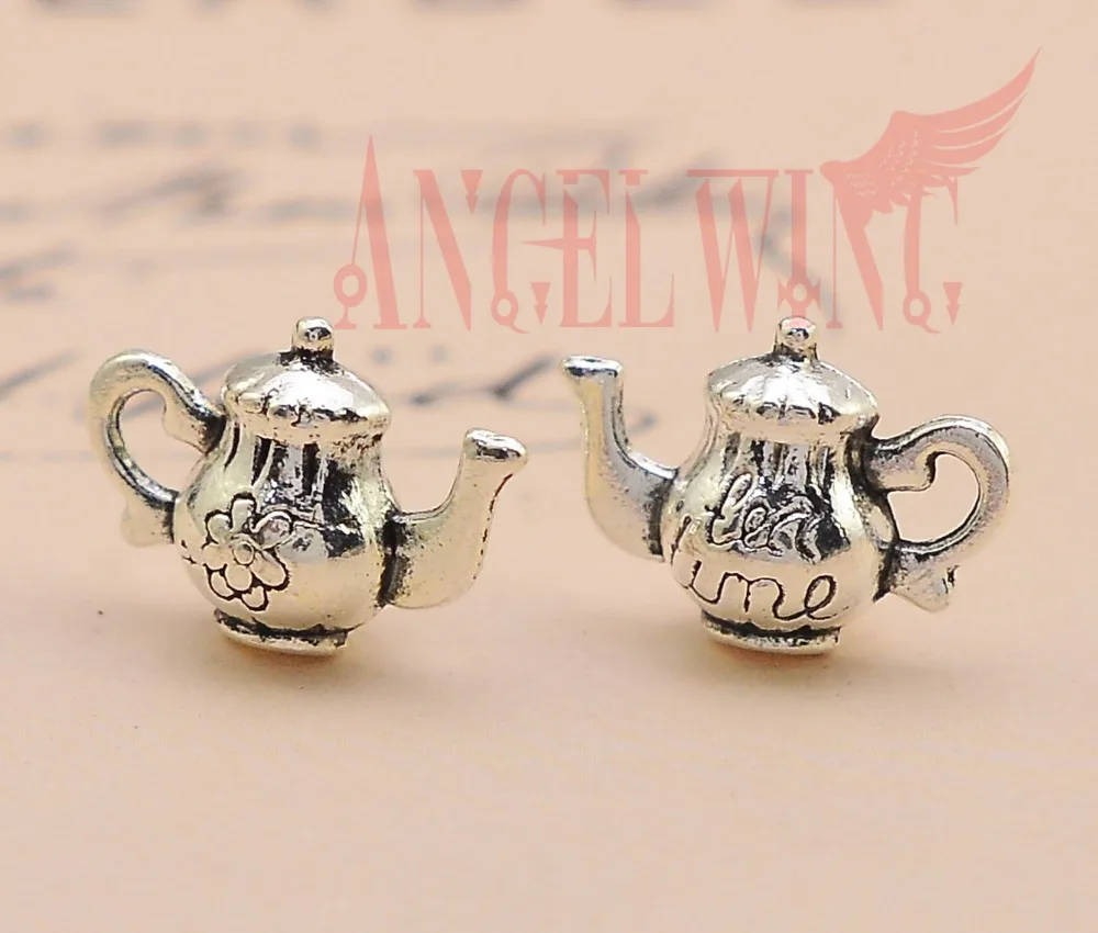 20pcs/lot--7x15x13mm, Teapot chams, Antique silver plated 3D Teapot charms,DIY supplies, Jewelry accessories
20pcs/lot--7x15x13mm, Teapot chams, Antique silver plated 3D Teapot charms,DIY supplies, Jewelry accessories