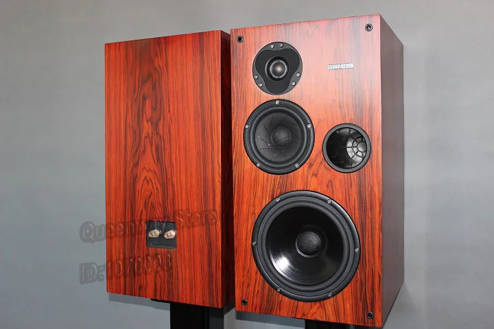 

Silver 8 8 Inches Hi-end Bookshelf Speaker Scan-speak 6620/7100/700009 Tweeter+4531 Midrange + Seas H1471 Bass Diy