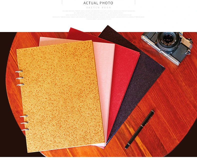 Creative loose-leaf sketchbook A4 large sketch book hand-painted small fresh blank painting simple art painting
Creative loose-leaf sketchbook A4 large sketch book hand-painted small fresh blank painting simple art painting