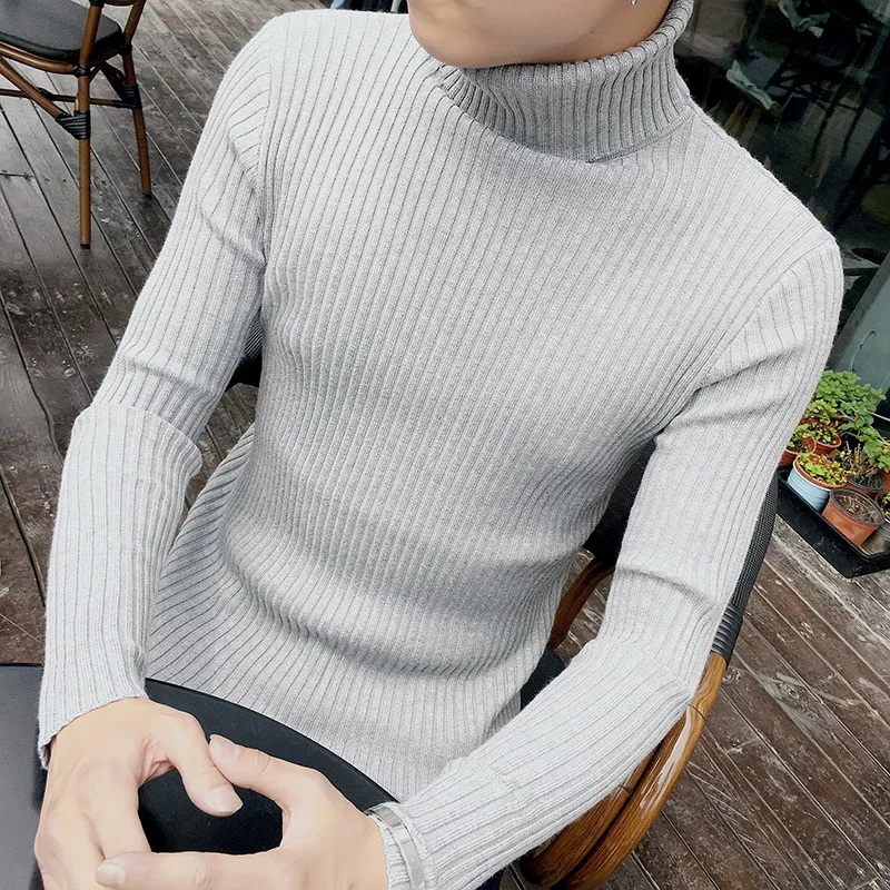 2019 spring mens pullovers sweater, fashion cotton high-neck long sleeve sweater , Slim solid color men Sweaters
2019 spring mens pullovers sweater, fashion cotton high-neck long sleeve sweater , Slim solid color men Sweaters