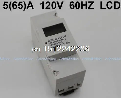 5(65)A 120V 60HZ DDS238-2 Однофазный Din rail KWH Watt час din-rail energy meter LCD
5(65)A 120V 60HZ DDS238-2 Однофазный Din rail KWH Watt час din-rail energy meter LCD