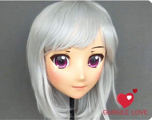 (DM141) Female Sweet Girl Resin Half Head Kigurumi Mask With BJD Eyes Cosplay Japanese Anime Role Lolita Mask Crossdress Doll
(DM141) Female Sweet Girl Resin Half Head Kigurumi Mask With BJD Eyes Cosplay Japanese Anime Role Lolita Mask Crossdress Doll