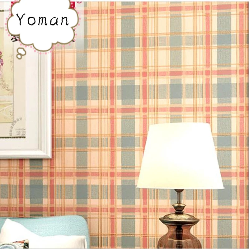 Environmental Protection 3D Non-woven Wallpapers Rolls American Red Lattice Striped Wall Papers Home Decor for Living Room Walls
Environmental Protection 3D Non-woven Wallpapers Rolls American Red Lattice Striped Wall Papers Home Decor for Living Room Walls