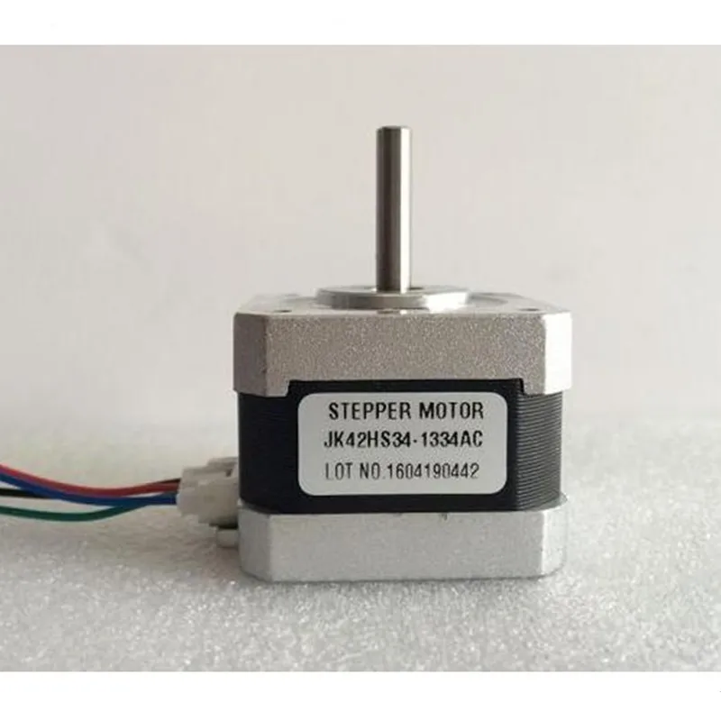 1.8 degree Nema17 Stepper Motor 42HS34-1334AC single shaft 0.22NM 1.33A 34mm CNC Engraving
1.8 degree Nema17 Stepper Motor 42HS34-1334AC single shaft 0.22NM 1.33A 34mm CNC Engraving