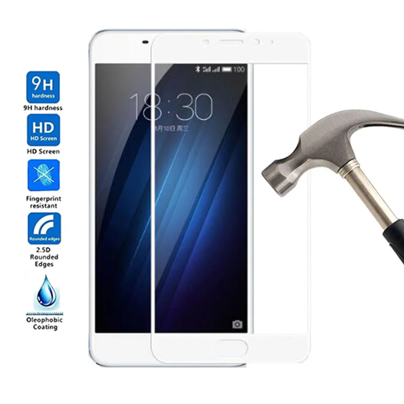 9H 2.5D 0.26mm Full cover Screen Protector Tempered Glass Anti-scrath Glass For Meizu M3e Phone Film For Meizu M3e
9H 2.5D 0.26mm Full cover Screen Protector Tempered Glass Anti-scrath Glass For Meizu M3e Phone Film For Meizu M3e