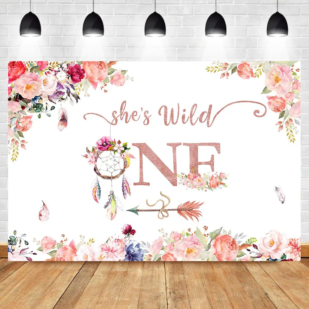 Wild One Backdrop Rose Gold Flower Girl Birthday Party Background Photography Bohemia Dreamcatcher Dessert Table Decorate Props
Wild One Backdrop Rose Gold Flower Girl Birthday Party Background Photography Bohemia Dreamcatcher Dessert Table Decorate Props