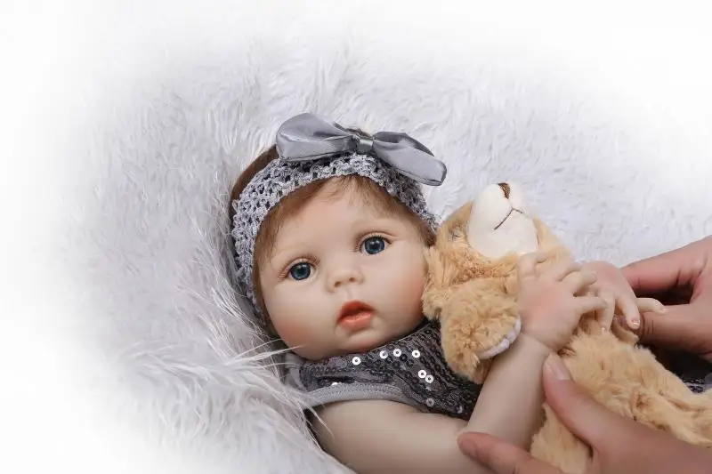 57 см модные реалистичные силиконовые куклы Reborn Baby Menina Alive 23 ''для новорожденных, полностью виниловые куклы для детей, подарки для игр
57 см модные реалистичные силиконовые куклы Reborn Baby Menina Alive 23 ''для новорожденных, полностью виниловые куклы для детей, подарки для игр