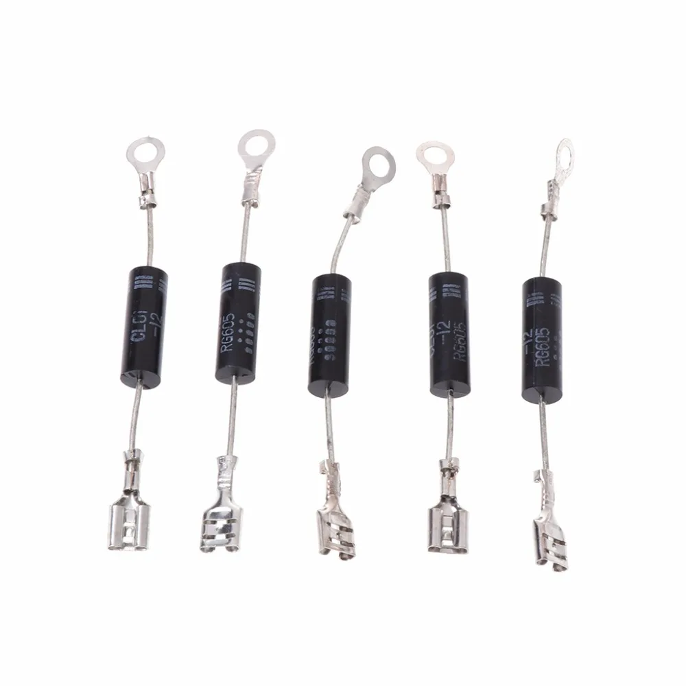 MEXI 5Pcs/Set 8CM Single Diode High Voltage Diode Rectifier Microwave Electronic Parts
MEXI 5Pcs/Set 8CM Single Diode High Voltage Diode Rectifier Microwave Electronic Parts