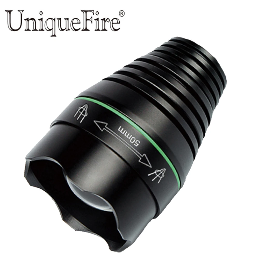 Выпуклая линза UniqueFire 50 мм подходит для фонарика 1508 дизайн Lotus Attack в комплект не