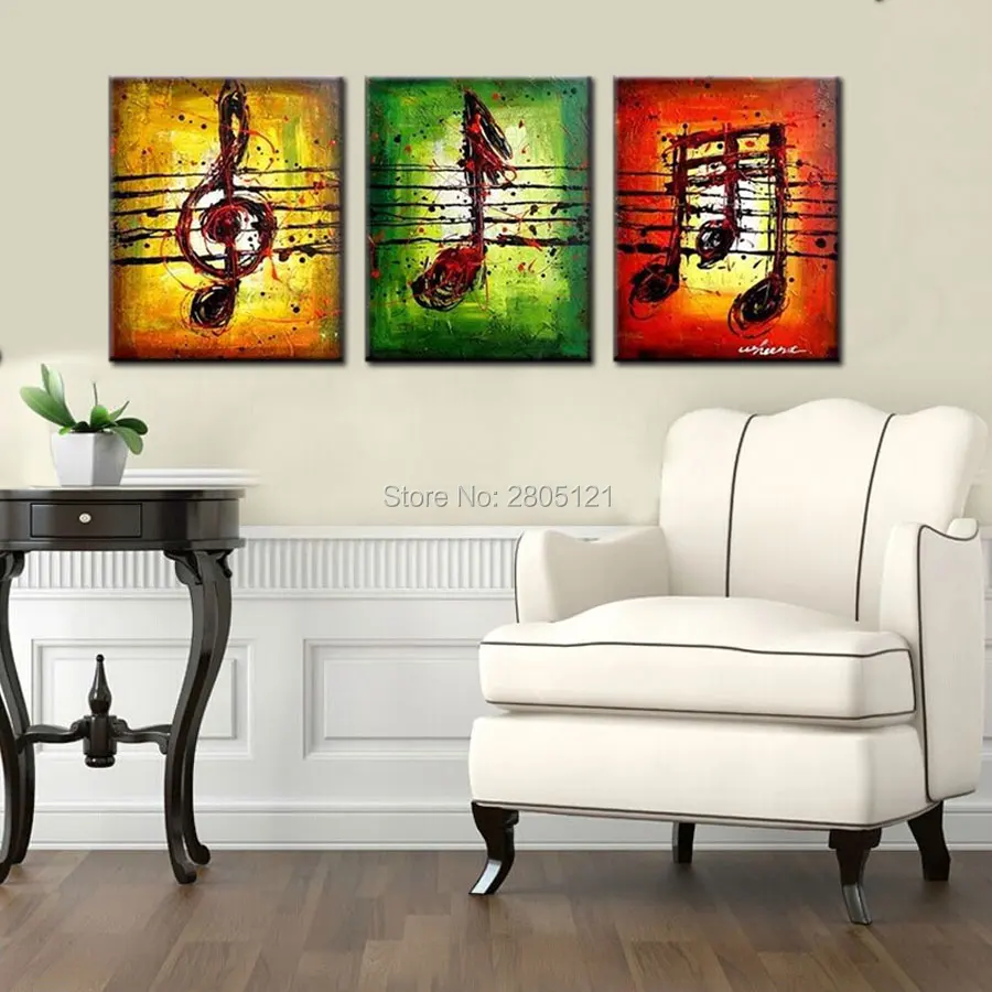 hand painted 3 piece canvas art staff Note Oil Painting colorful Abstract Music Notation Pictures Home Decor musical Wall Art
hand painted 3 piece canvas art staff Note Oil Painting colorful Abstract Music Notation Pictures Home Decor musical Wall Art