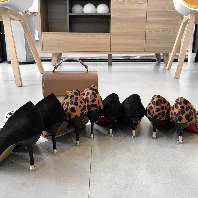 Sexy Women Pumps High Heels Shoes Spring Leopard Thin Heels Woman Party Shoes Brand Plus Size Pointed Toe Single Female Pumps
Sexy Women Pumps High Heels Shoes Spring Leopard Thin Heels Woman Party Shoes Brand Plus Size Pointed Toe Single Female Pumps