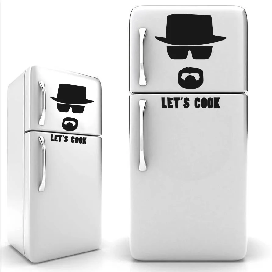 Heisenberg fridge sticker black vinyl - 3 types/ wall decor/ kitchen sticker / kids stickers / funny sticker - breaking bad J949
Heisenberg fridge sticker black vinyl - 3 types/ wall decor/ kitchen sticker / kids stickers / funny sticker - breaking bad J949