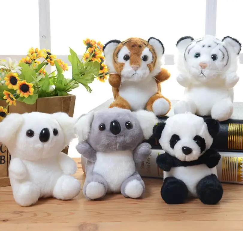 candice guo! cute plush toy lovely cartoon animal tiger koala panda soft stuffed doll small pendant coin bag birthday gift 1pc
candice guo! cute plush toy lovely cartoon animal tiger koala panda soft stuffed doll small pendant coin bag birthday gift 1pc