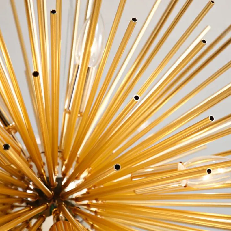 Abajur Nordic Modern Living Room Bedroom Restaurant Golden Round Ball Chandeliers Lighting Art Dandelion E14 LED Home Hanglamp
Abajur Nordic Modern Living Room Bedroom Restaurant Golden Round Ball Chandeliers Lighting Art Dandelion E14 LED Home Hanglamp