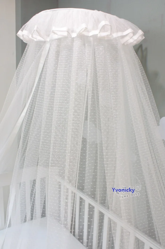 Luxury Princess Baby Crib Mosquito Net Brief White Infants Bed canopy Kids Summer Round Netting Protector Boys Girls Bed Valance
Luxury Princess Baby Crib Mosquito Net Brief White Infants Bed canopy Kids Summer Round Netting Protector Boys Girls Bed Valance