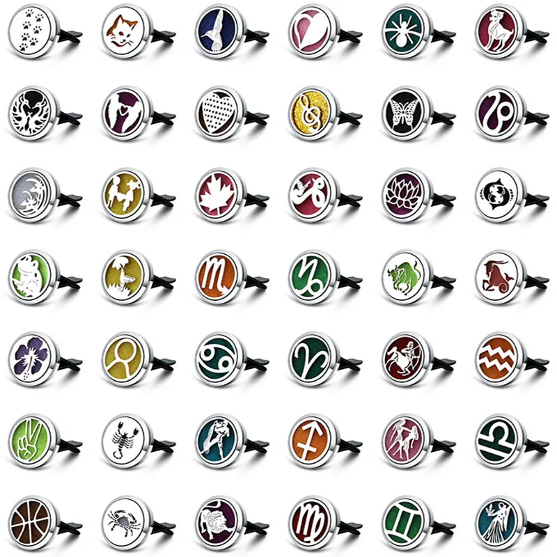 42 Designs Aromatherapy Jewelry Car Air Diffuser Stainless Steel Vent Freshener Essential Oil Diffuser Perfume Necklace Lockets
42 Designs Aromatherapy Jewelry Car Air Diffuser Stainless Steel Vent Freshener Essential Oil Diffuser Perfume Necklace Lockets