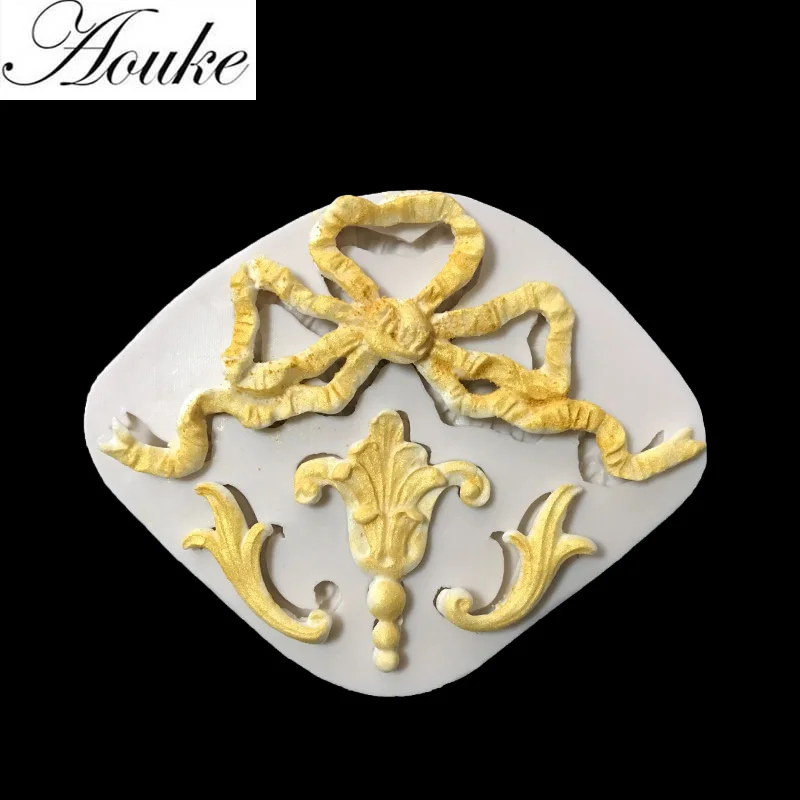Aouke Bow Tie & Pattern Shped Silicone Cake Decorating Mold Pastry Tool Sugarcraft Mold D053
Aouke Bow Tie & Pattern Shped Silicone Cake Decorating Mold Pastry Tool Sugarcraft Mold D053