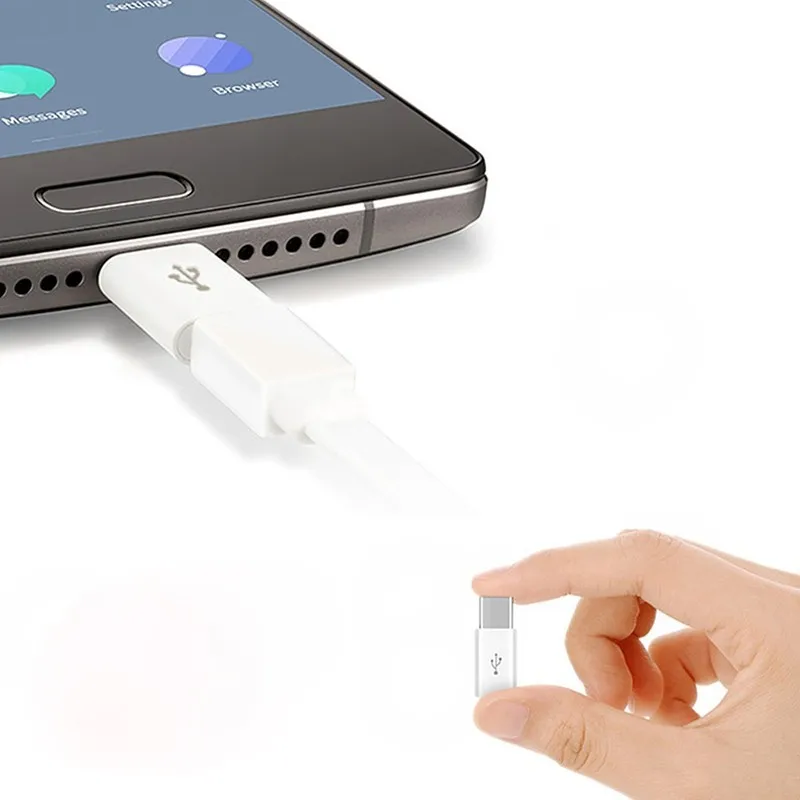 3 шт. адаптер типа C Micro USB Type c-C зарядное устройство для Samsung S8 Plus Xiaomi Mi A1 5X Mi5X Mia1 Oneplus
