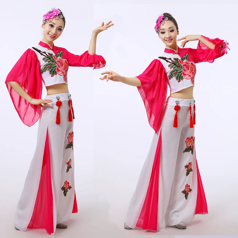 new old yangko dance yangko dance fan dance clothing clothing classic national clothing umbrella dance costumes women
new old yangko dance yangko dance fan dance clothing clothing classic national clothing umbrella dance costumes women