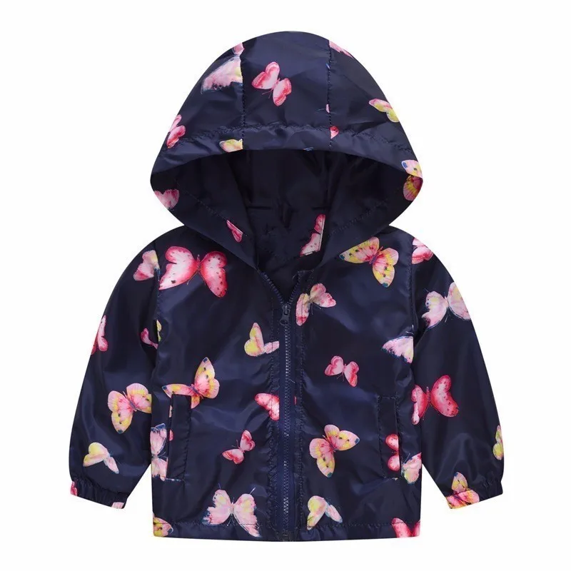 Куртка LILIGIRL с капюшоном для девочек 2-7 лет пальто новинка 2019 верхняя одежда