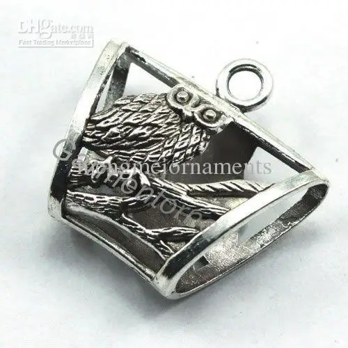 owl design slider bails scarf ornaments accessories DIY antique silver pendants 36pcs
owl design slider bails scarf ornaments accessories DIY antique silver pendants 36pcs