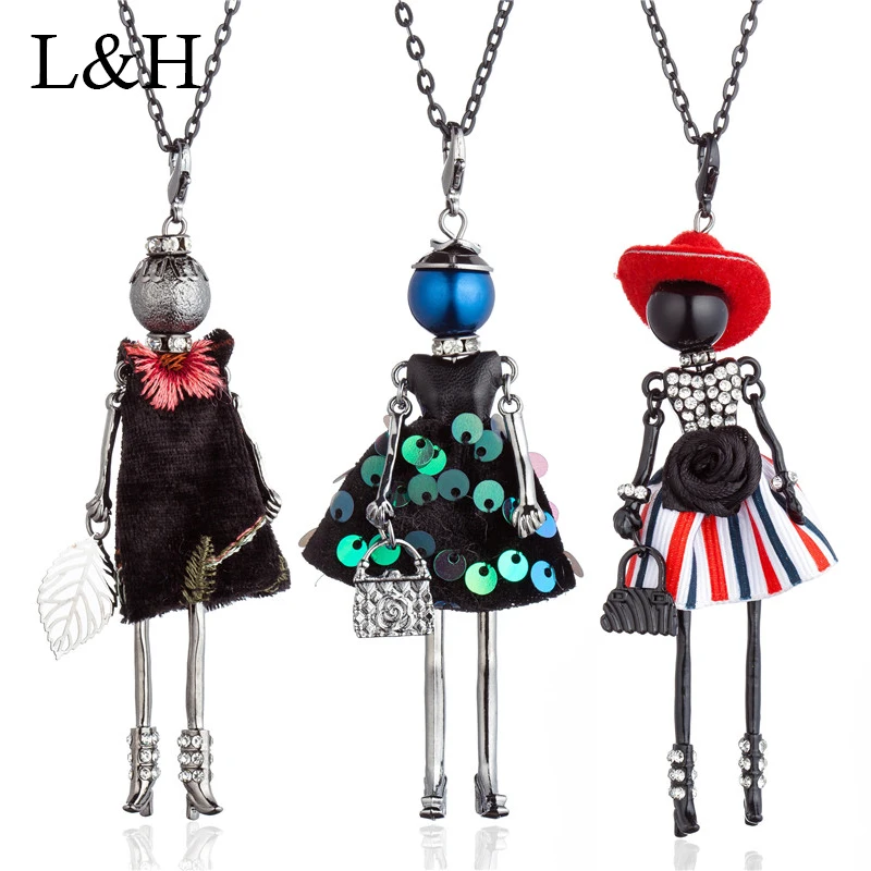 Floral Striped Rhinestone Dress Doll Pendant Necklace Embroidery Leaf Green Sequin Leather Dress Dancing Girl Statment Jewelry
Floral Striped Rhinestone Dress Doll Pendant Necklace Embroidery Leaf Green Sequin Leather Dress Dancing Girl Statment Jewelry