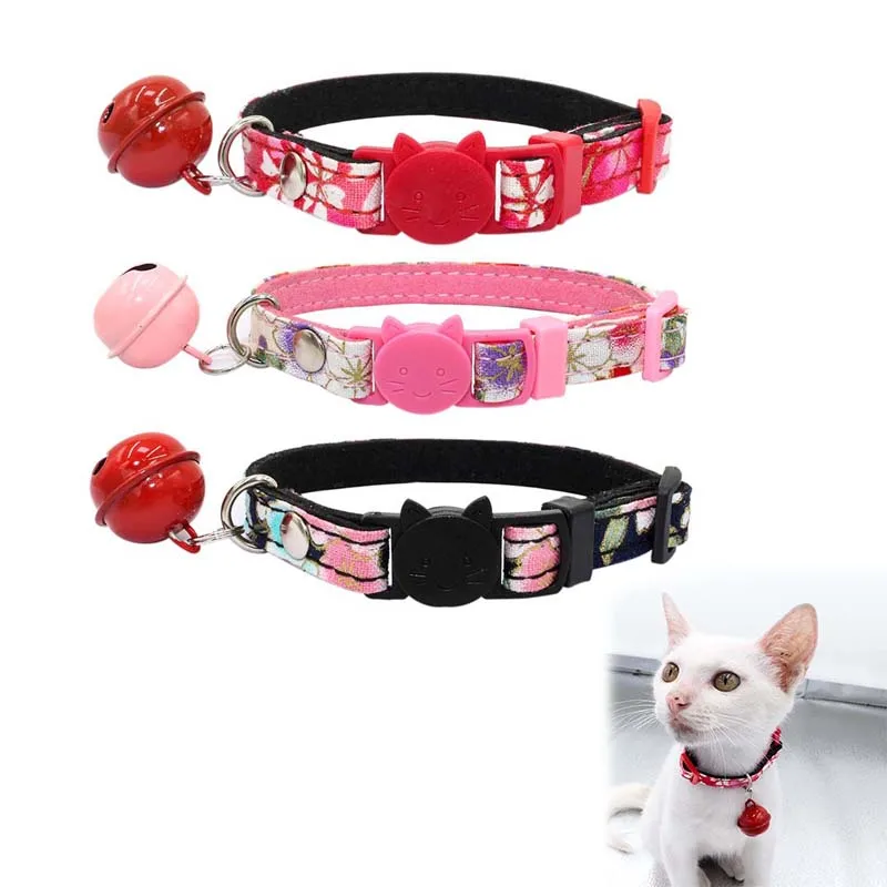 Cute Cat Kitten Bell Collar Neck Strap Soft Comfortable Safe Buckle Durable Pet Supplies FBE3
Cute Cat Kitten Bell Collar Neck Strap Soft Comfortable Safe Buckle Durable Pet Supplies FBE3