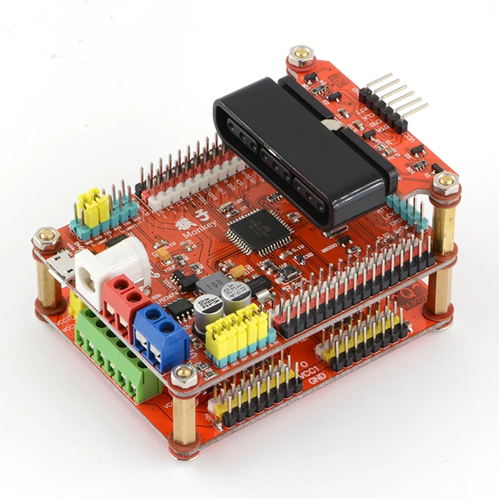 For Robot control board SSC-32 steering gear control panel servo control panel support PS handle remote control
For Robot control board SSC-32 steering gear control panel servo control panel support PS handle remote control