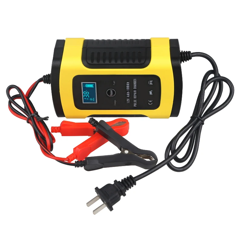 For Lead Acid Battery Repair Charger Car Motorcycle 6A 12v Smart Car Power Charger Battery Intelligent Charging 110V 220V
For Lead Acid Battery Repair Charger Car Motorcycle 6A 12v Smart Car Power Charger Battery Intelligent Charging 110V 220V