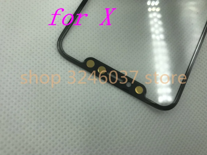 50pcs Original Quality For Apple iPhone X 5.8" No Welding Touch Screen Digitizer 5.8" Front Glass Lens Outer Panel Flex Cable
50pcs Original Quality For Apple iPhone X 5.8" No Welding Touch Screen Digitizer 5.8" Front Glass Lens Outer Panel Flex Cable