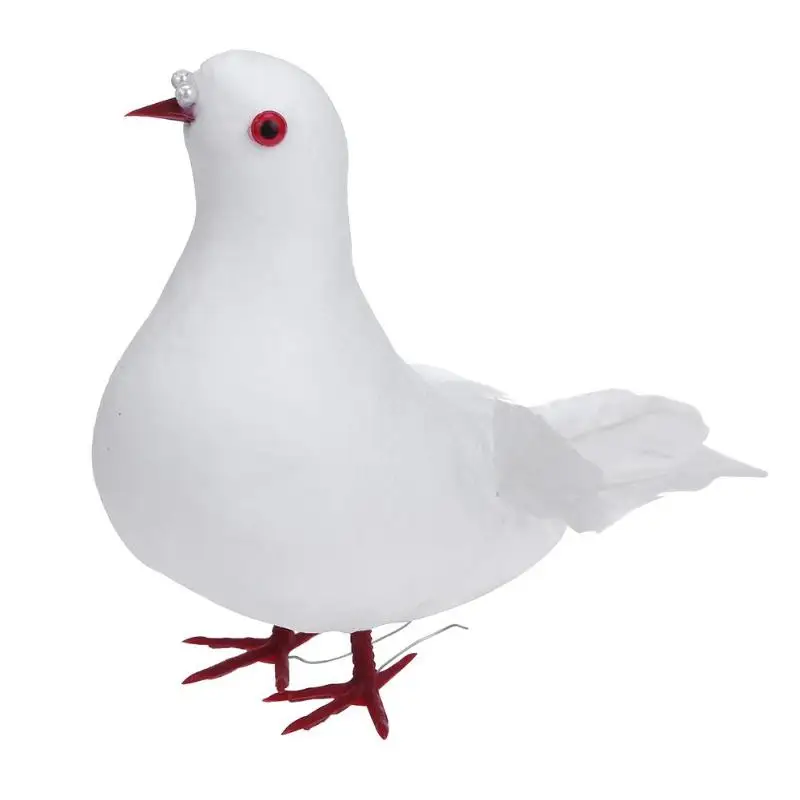 Decorative Simulation Dove Artificial Foam Feather White Pigeon Bird Wedding Ornament Home Decor Party Wedding Decoration
Decorative Simulation Dove Artificial Foam Feather White Pigeon Bird Wedding Ornament Home Decor Party Wedding Decoration