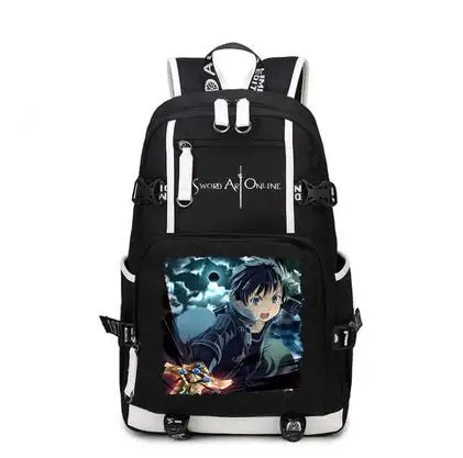 High Q Anime Sword Art Online Backpack Cosplay cartoon SAO Asuna print Bag Schoolbag Travel Bags
High Q Anime Sword Art Online Backpack Cosplay cartoon SAO Asuna print Bag Schoolbag Travel Bags