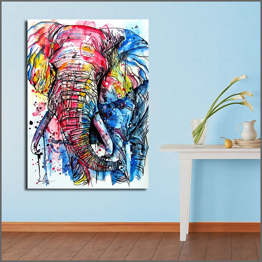 Large Size Printing Oil Painting Pop Art Color Elephone Wall Art Canvas Prints Pictures For Living Room And Bedroom No Frames
Large Size Printing Oil Painting Pop Art Color Elephone Wall Art Canvas Prints Pictures For Living Room And Bedroom No Frames