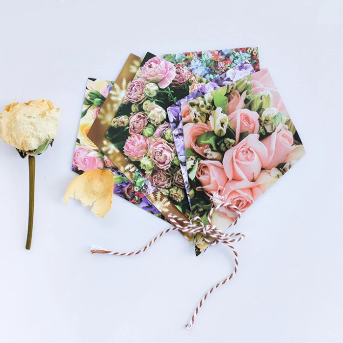 30pcs bouquet flower design shape card multi-use as Scrapbooking party invitation DIY Decoration gift card message card postcard
30pcs bouquet flower design shape card multi-use as Scrapbooking party invitation DIY Decoration gift card message card postcard