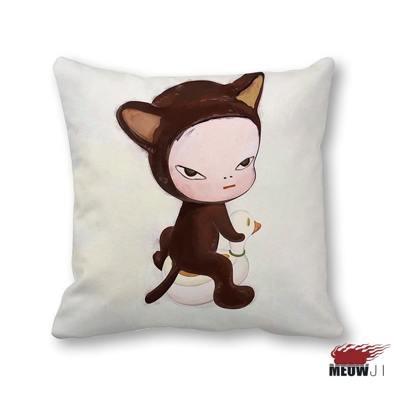 Hot Nara Yoshitomo Pillow Cover Multi Size Super Cute Throw Case Free Shipping | Дом и сад