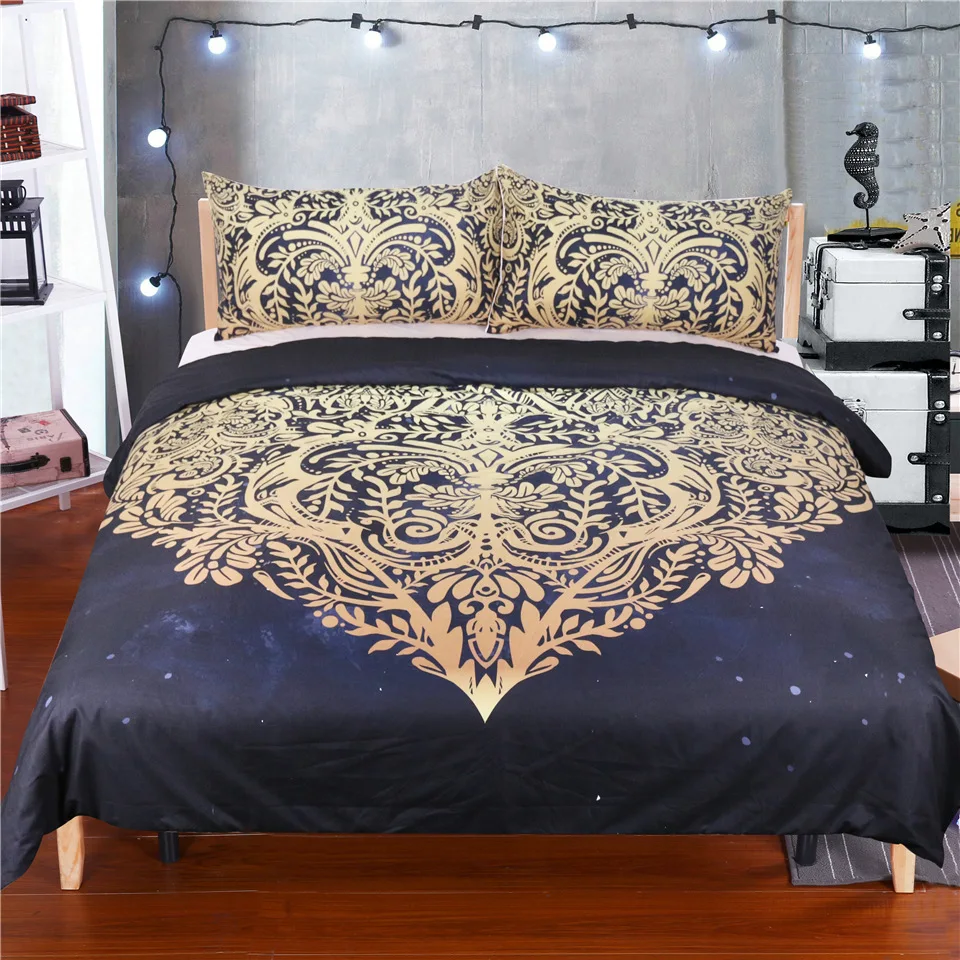 CAMMITEVER Bedding Set Bronzing Queen Size for Home Decor Bed Cover With Pillowcases 3pcs Duvet Cover
CAMMITEVER Bedding Set Bronzing Queen Size for Home Decor Bed Cover With Pillowcases 3pcs Duvet Cover
