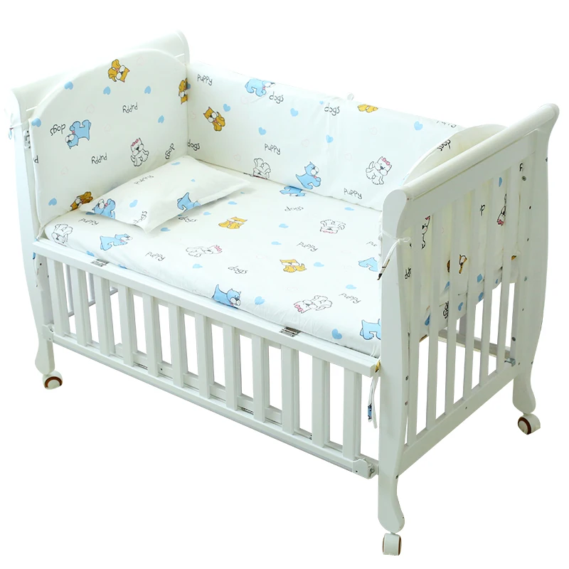 7 pcs/set Cute Animal Crib Bedding Set Baby Cot Bumpers Mattress Cover Toddler Bed Organizer Breathable Cotton Bed Set Baby Item
7 pcs/set Cute Animal Crib Bedding Set Baby Cot Bumpers Mattress Cover Toddler Bed Organizer Breathable Cotton Bed Set Baby Item